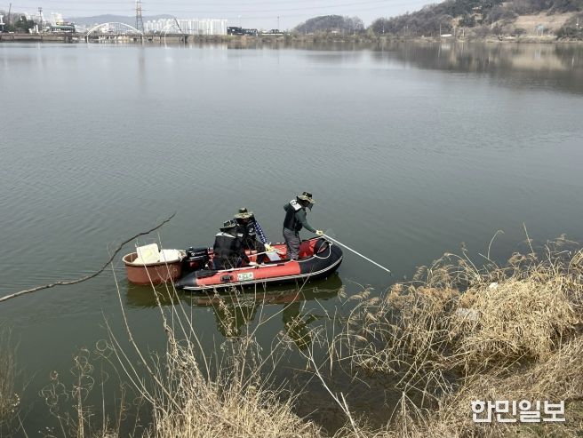 시흥시 물왕호수 벚꽃 만개 앞두고 봄맞이 환경정비 완료