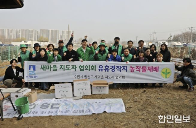 수원시 권선구 새마을지도자협의회, 소외계층 돕는 '사랑의 감자 심기' 행사 개최