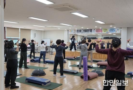 철원군 보건소 서면 건강생활지원센터 운동 프로그램 운영