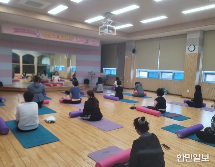 평택시 포승건강생활지원센터, '건강플러스 요가&필라테스' 운영