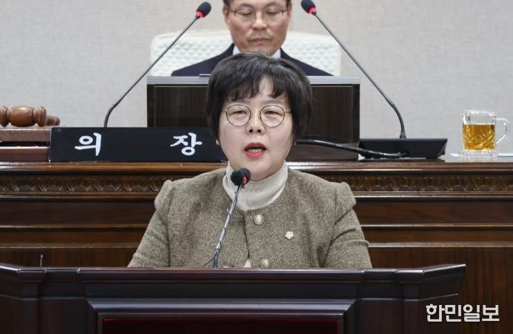 홍성군의회 이정희 의원 5분 자유 발언