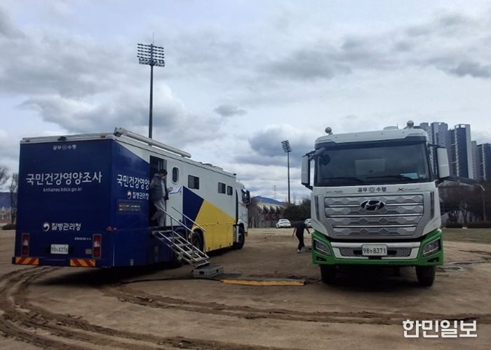 국민영양조사 이동검진 차량