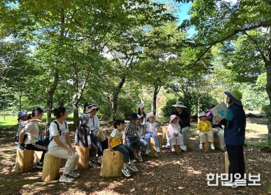 한라생태숲 산림복지프로그램(유아숲교육)