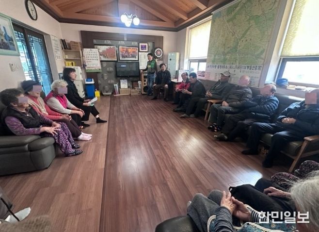 평택시 청북읍, 소통 행정을 위한 경로당 순회