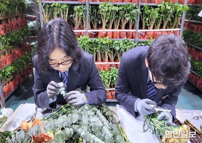 수입 화훼류 현장검역