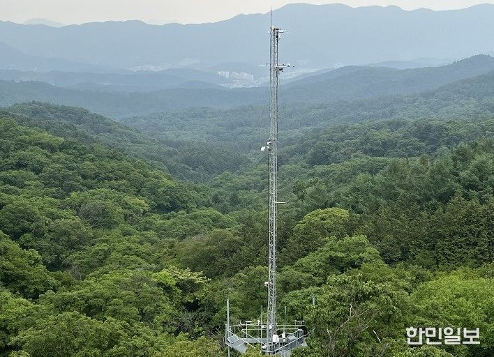 광릉 낙엽활엽수림 플럭스타워