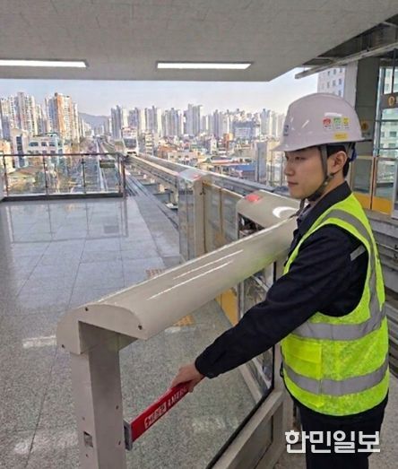 대구교통공사, 3호선 승강장안전문 안전보호벽 개량 추진 … 비상 대피로 확보
