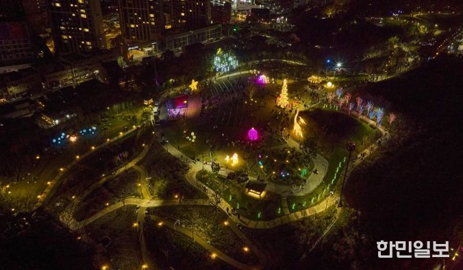 남산공원 일원 야간경관