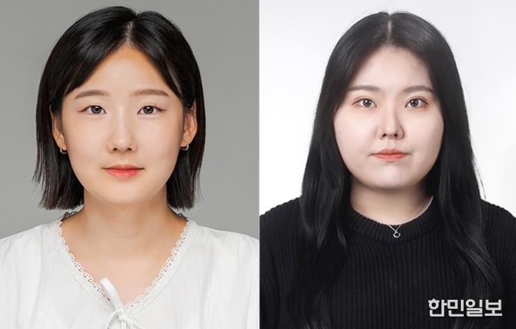 경상국립대학교 약학과 석·박사통합과정 최세연 씨와 건축공학과 박사과정 김유경 씨(왼쪽부터).