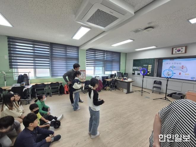 남원 곳곳으로 찾아가는 드론스포츠교실 4월부터 본격 운영(초등학교1).