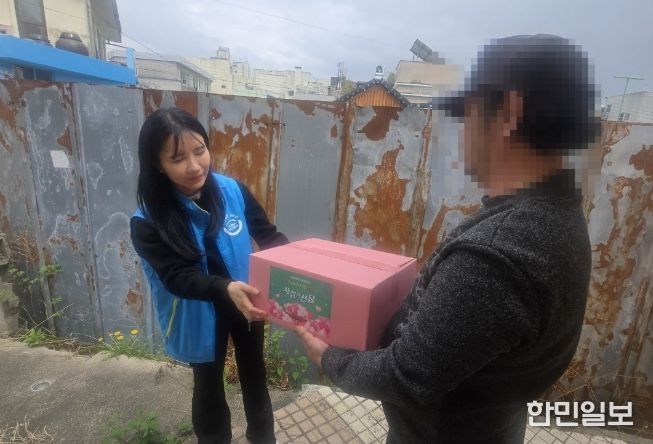 순천제일교회, 부활절 맞아 ‘사랑의 선물’ 100상자 기탁