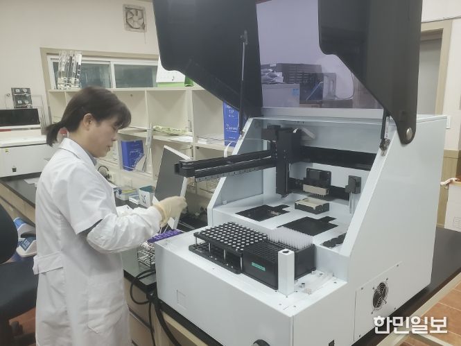 임신단백질 검사 자동화 검사 장비