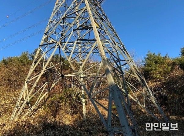 수동고개 송전탑