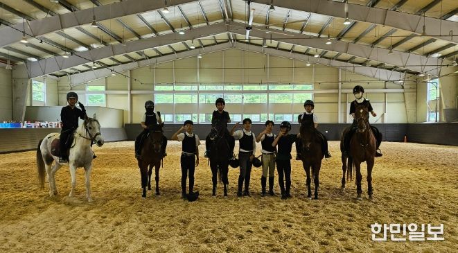 2026년 함안군 유소년 승마단 본격 운영