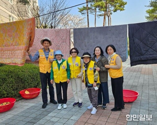 고양시 원신동 적십자봉사회, 이웃 위한 '빨래 봉사' 실시
