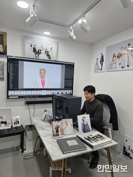 구리시노인상담센터-엘가스튜디오 협력, 장수 사진 촬영 시작