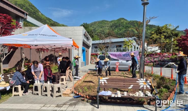 정읍시치매안심센터, 텃밭 정원 활용‘야외 치유 프로그램’운영