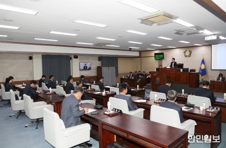 상주시의회, 제238회 임시회 개회