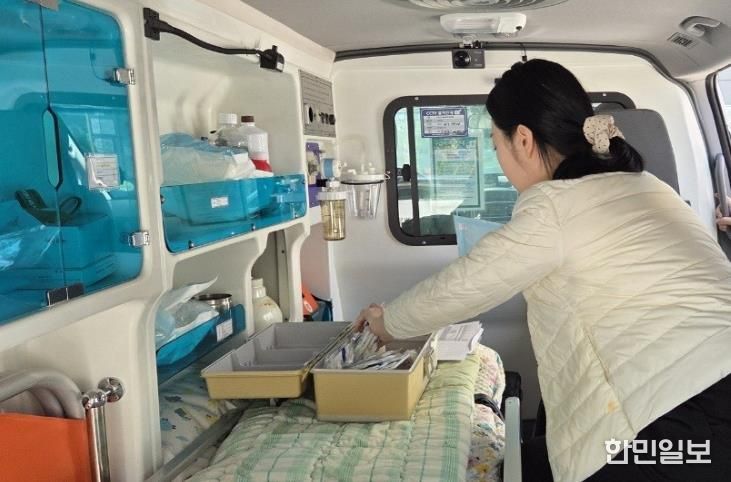 울주군보건소, 구급차 운용·관리 현장점검 실시