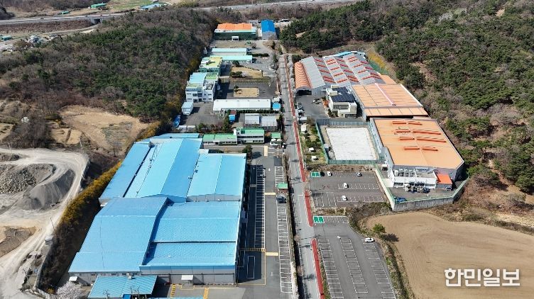 건천 농공단지 전경