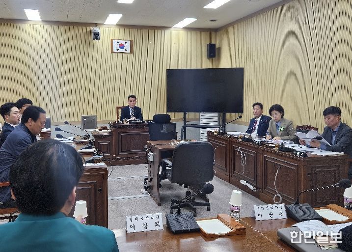 청주시의회 경제문화위원회,‘상가 가스폭발 사고’ 긴급 간담회 개최