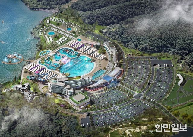 청주시, 1천500억원 관광시설 민간자본 유치 협약 체결. 사진(예상조감도)