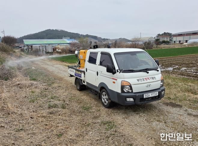 부안군, 환경친화적 위생 해충 방역사업 본격 추진