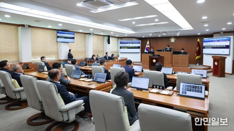 논산시의회, 제271회 임시회 개회